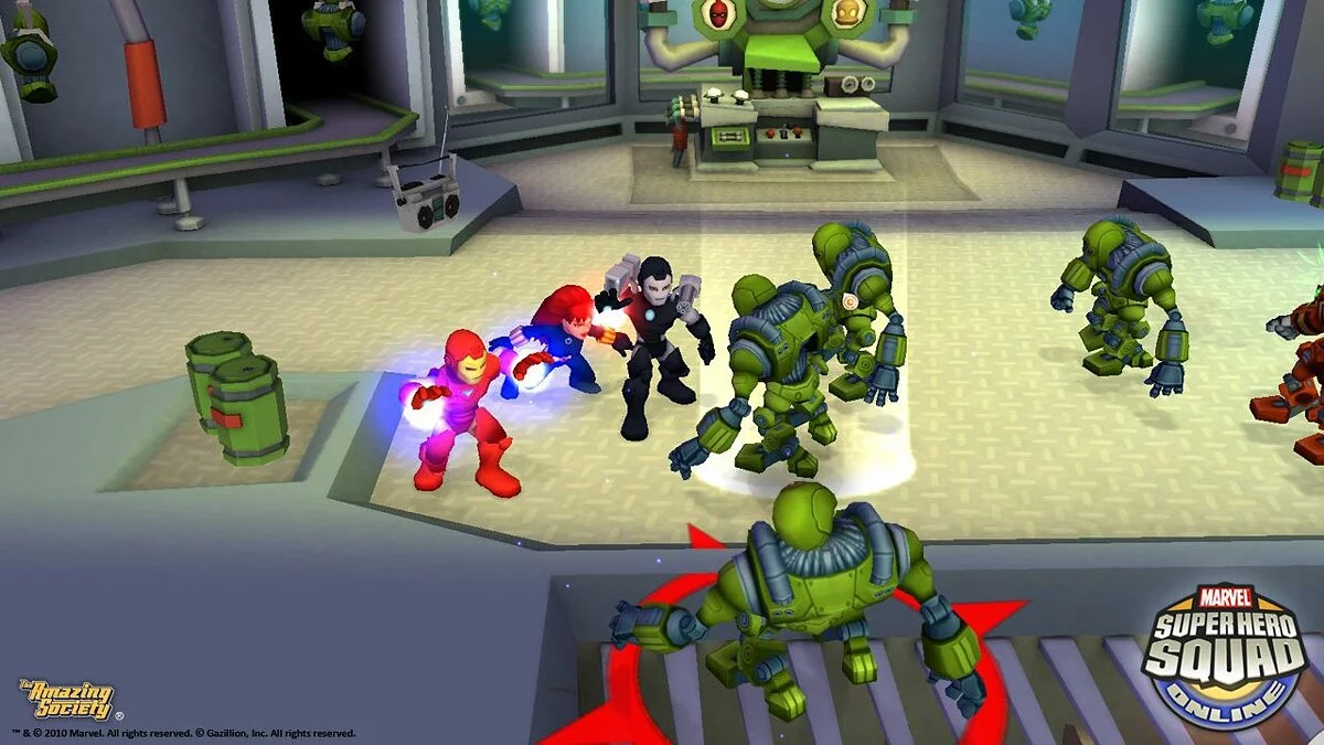 Скриншот из игры Marvel Super Hero Squad Online - 7