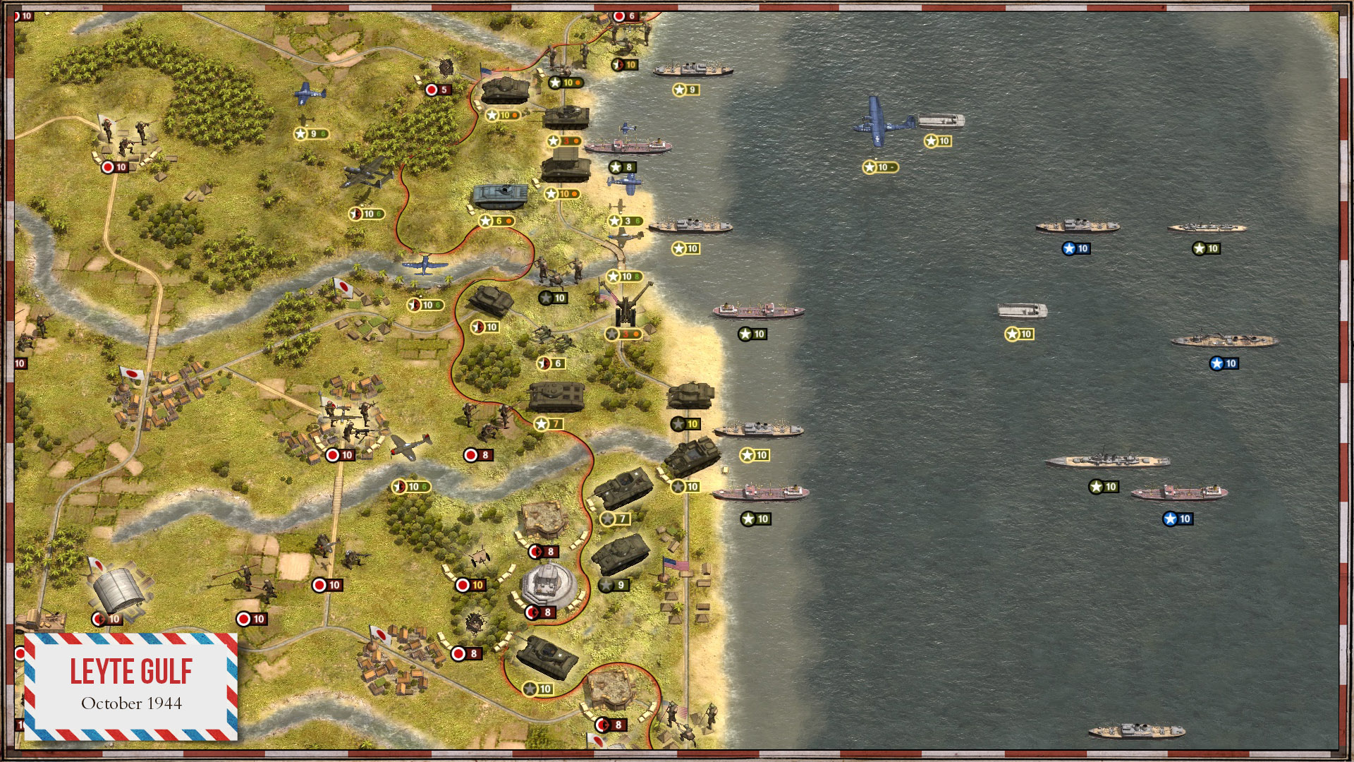 Скриншот из игры Order of Battle: Pacific - 9