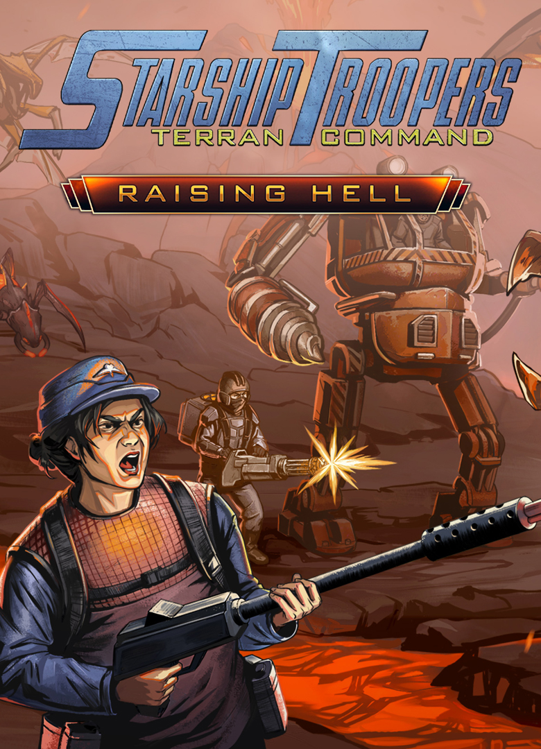 Обложка Starship Troopers: Terran Command - Raising Hell