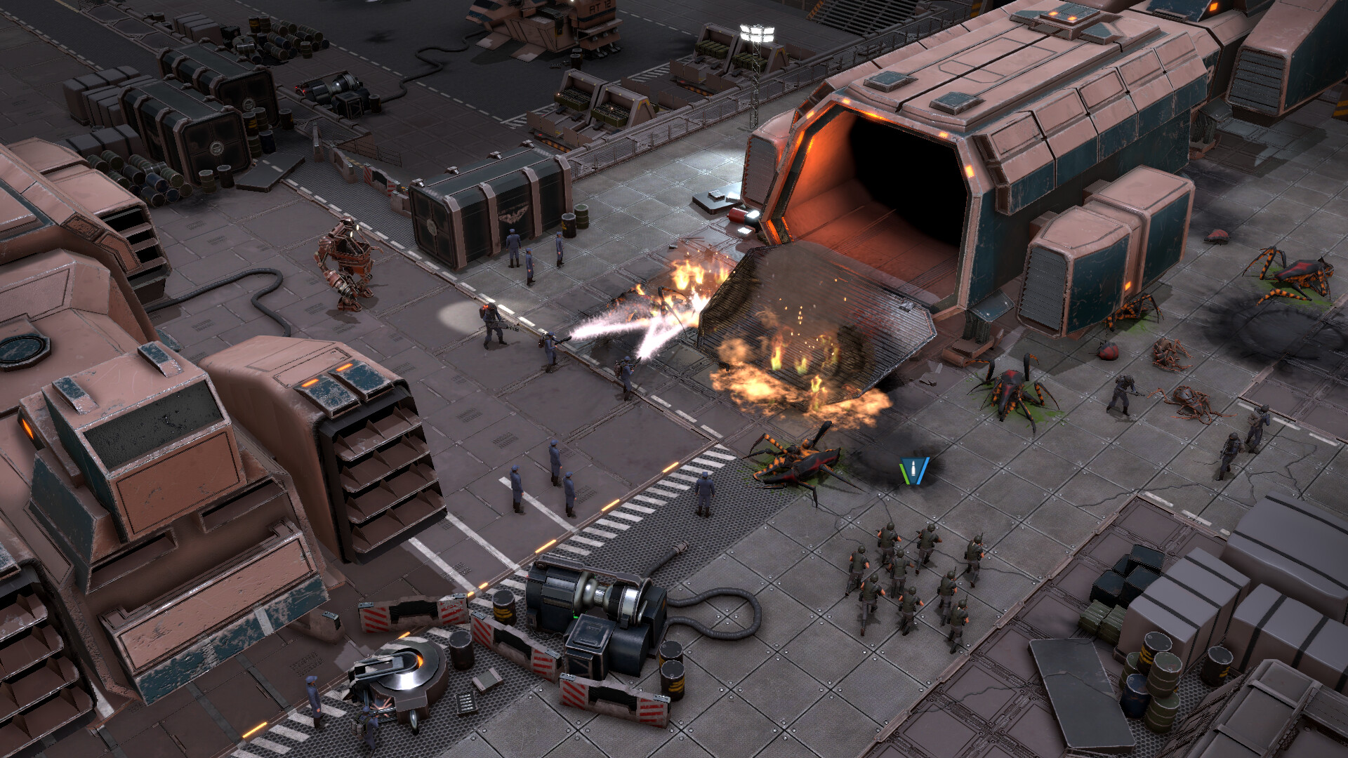Скриншот из игры Starship Troopers: Terran Command - Raising Hell - 2
