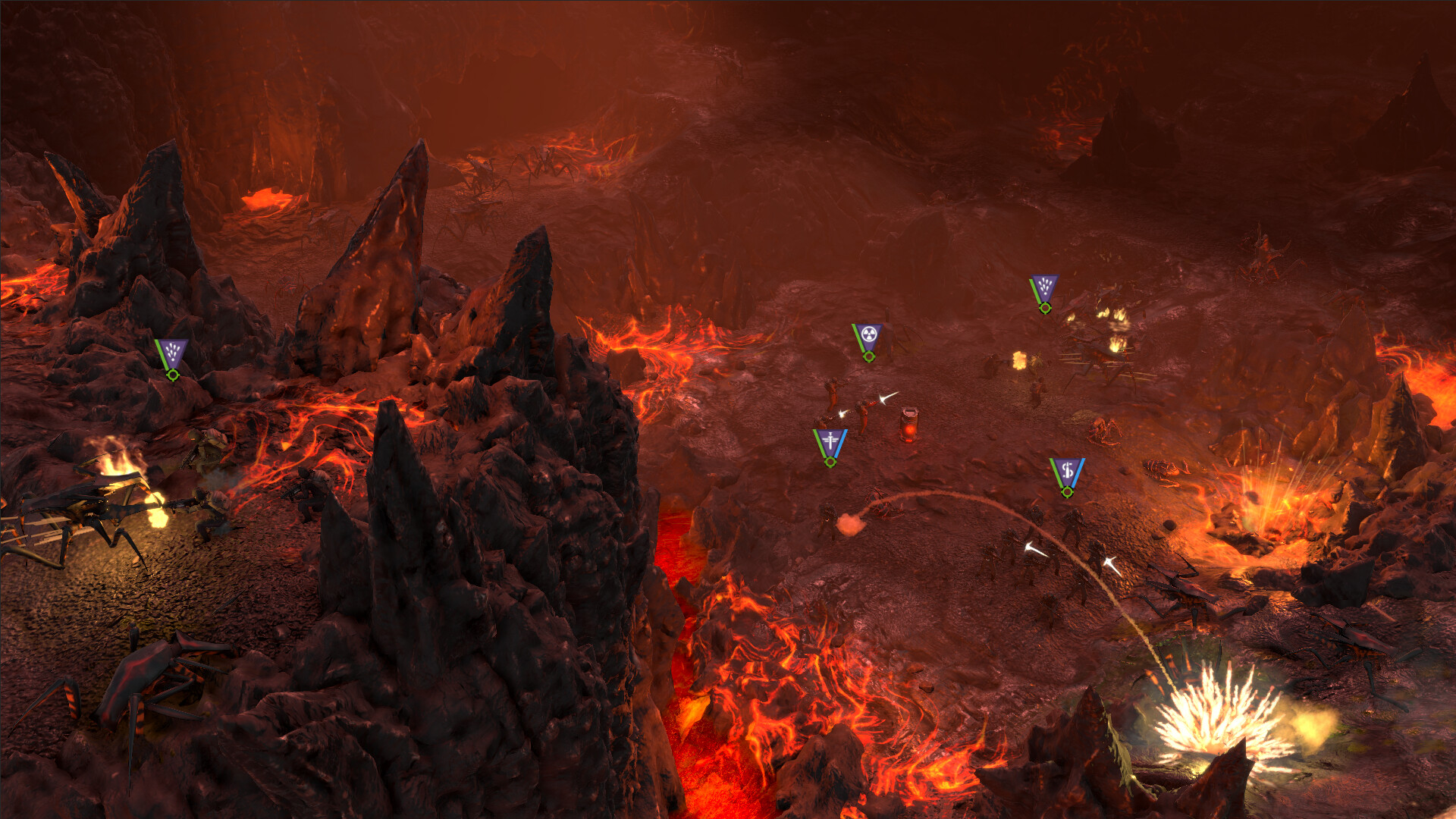 Скриншот из игры Starship Troopers: Terran Command - Raising Hell - 1