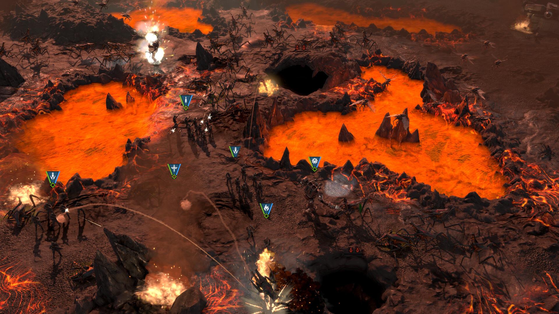 Скриншот из игры Starship Troopers: Terran Command - Raising Hell - 5