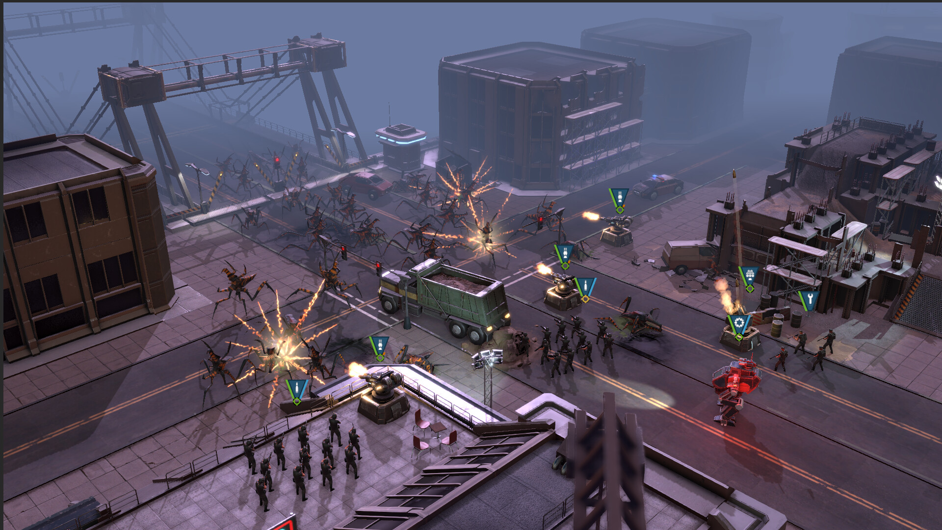 Скриншот из игры Starship Troopers: Terran Command - Urban Onslaught - 3