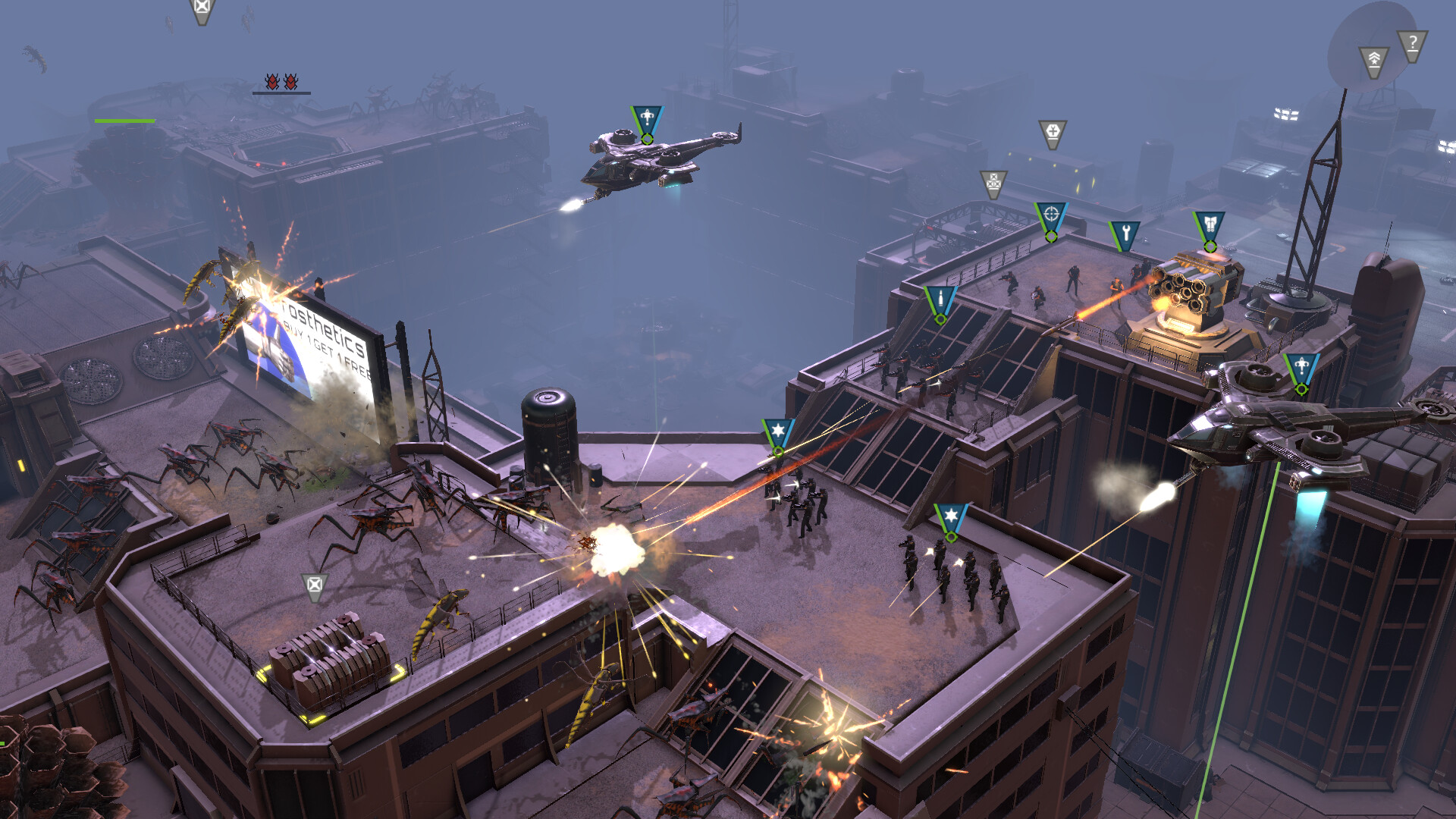 Скриншот из игры Starship Troopers: Terran Command - Urban Onslaught - 7