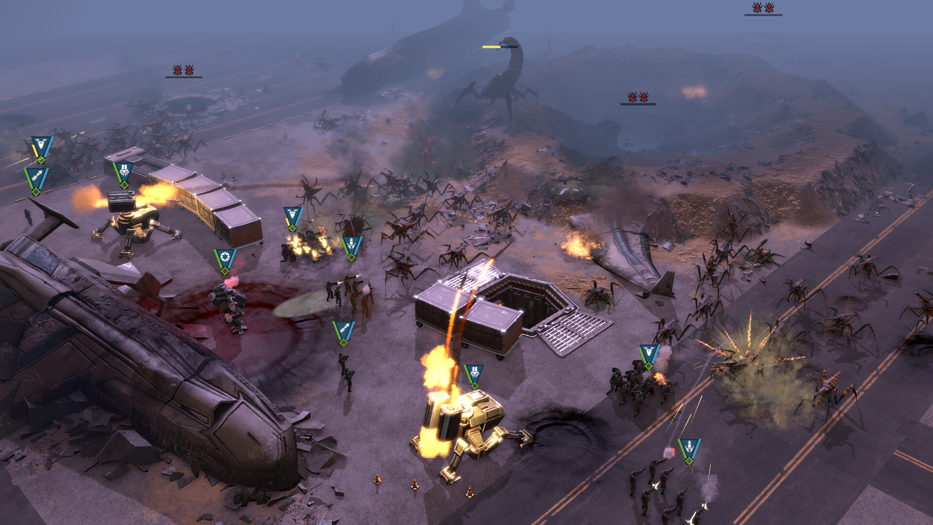 Скриншот из игры Starship Troopers: Terran Command - Urban Onslaught - 5