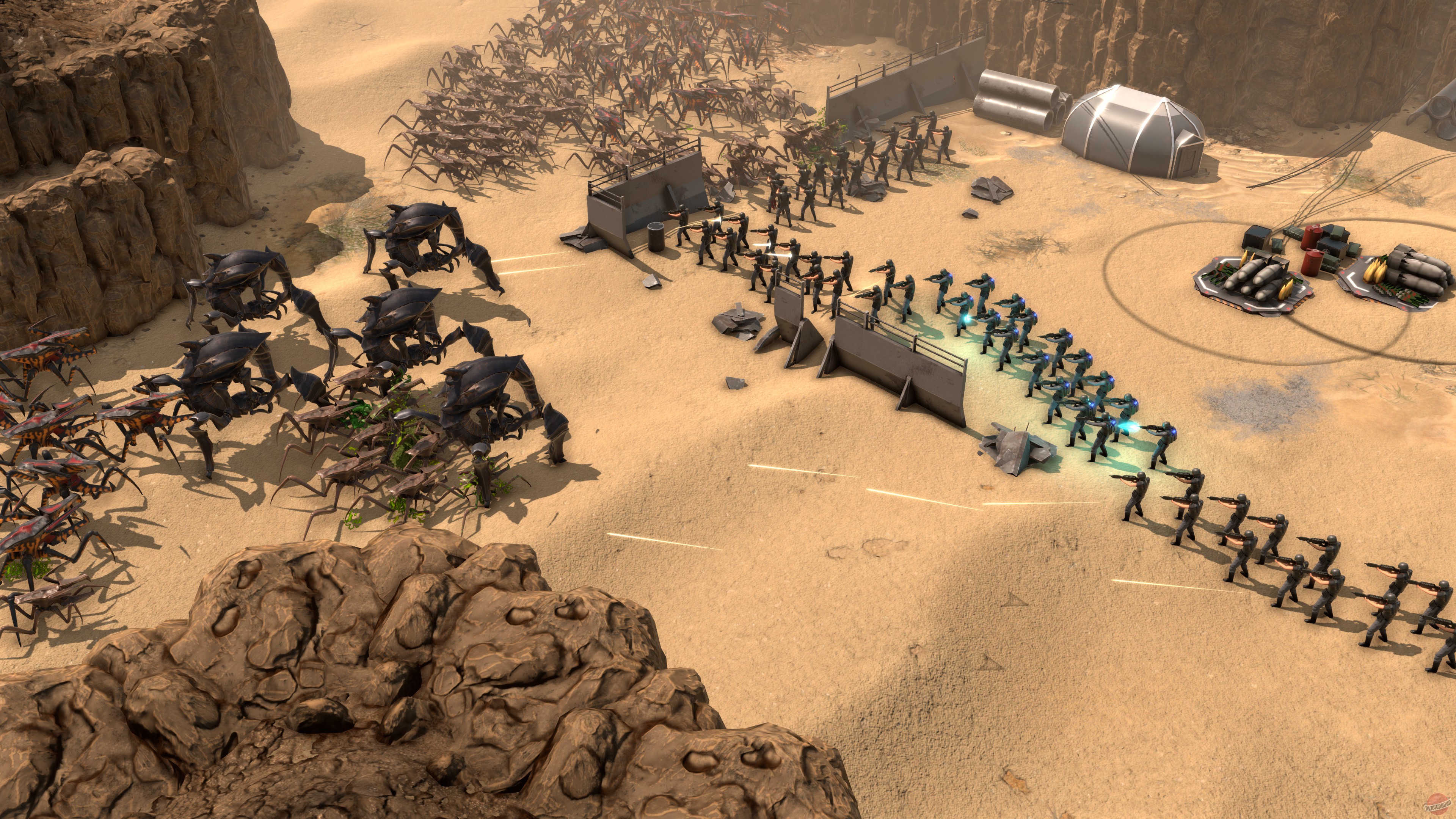 Скриншот из игры Starship Troopers - Terran Command - 37