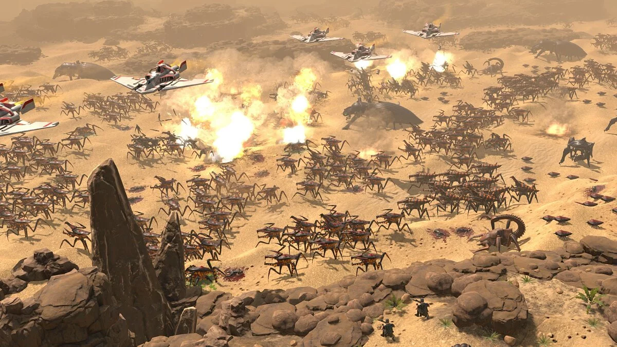 Скриншот из игры Starship Troopers - Terran Command - 24