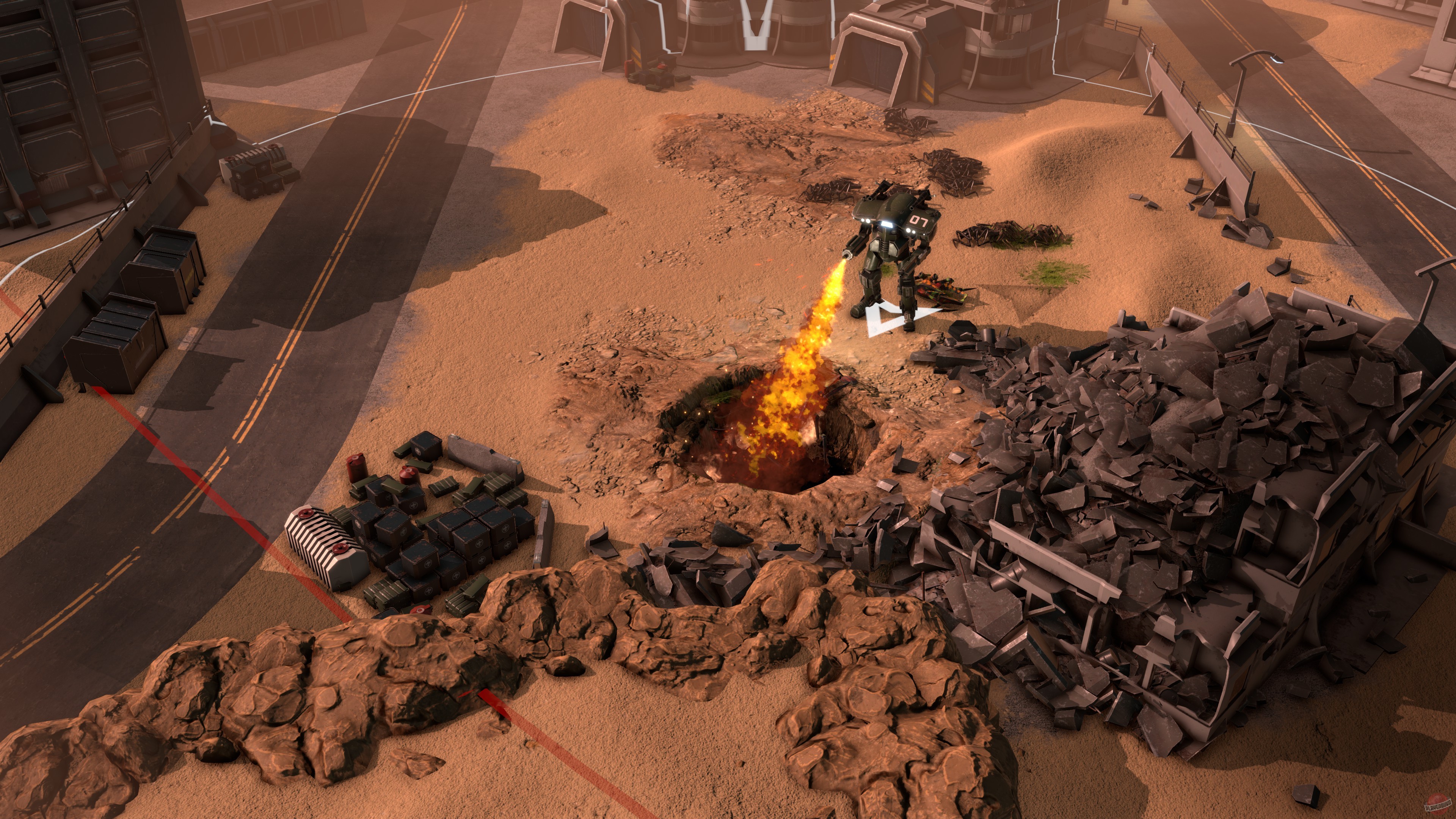 Скриншот из игры Starship Troopers - Terran Command - 32