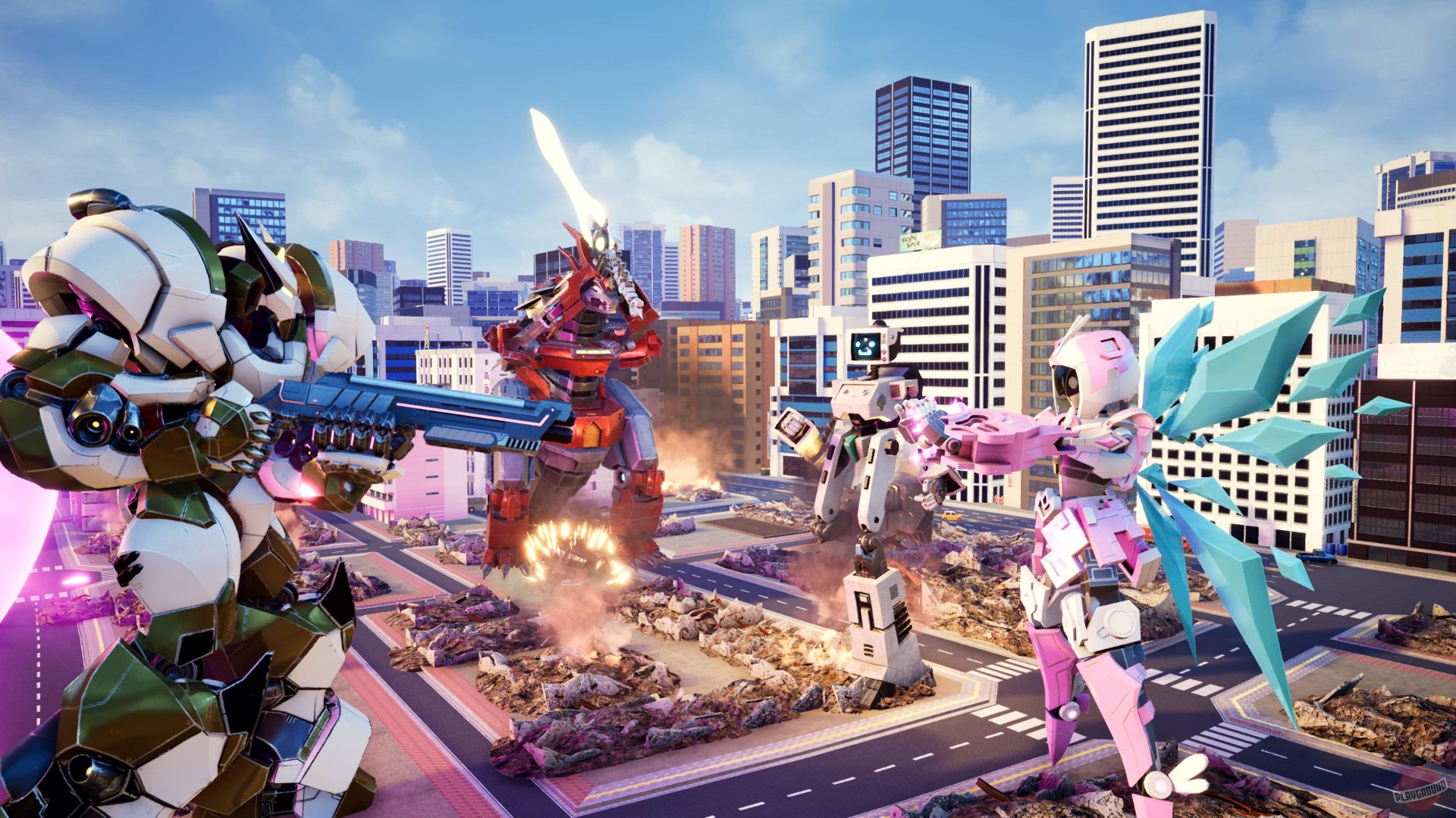 Скриншот из игры Override: Mech City Brawl - 11