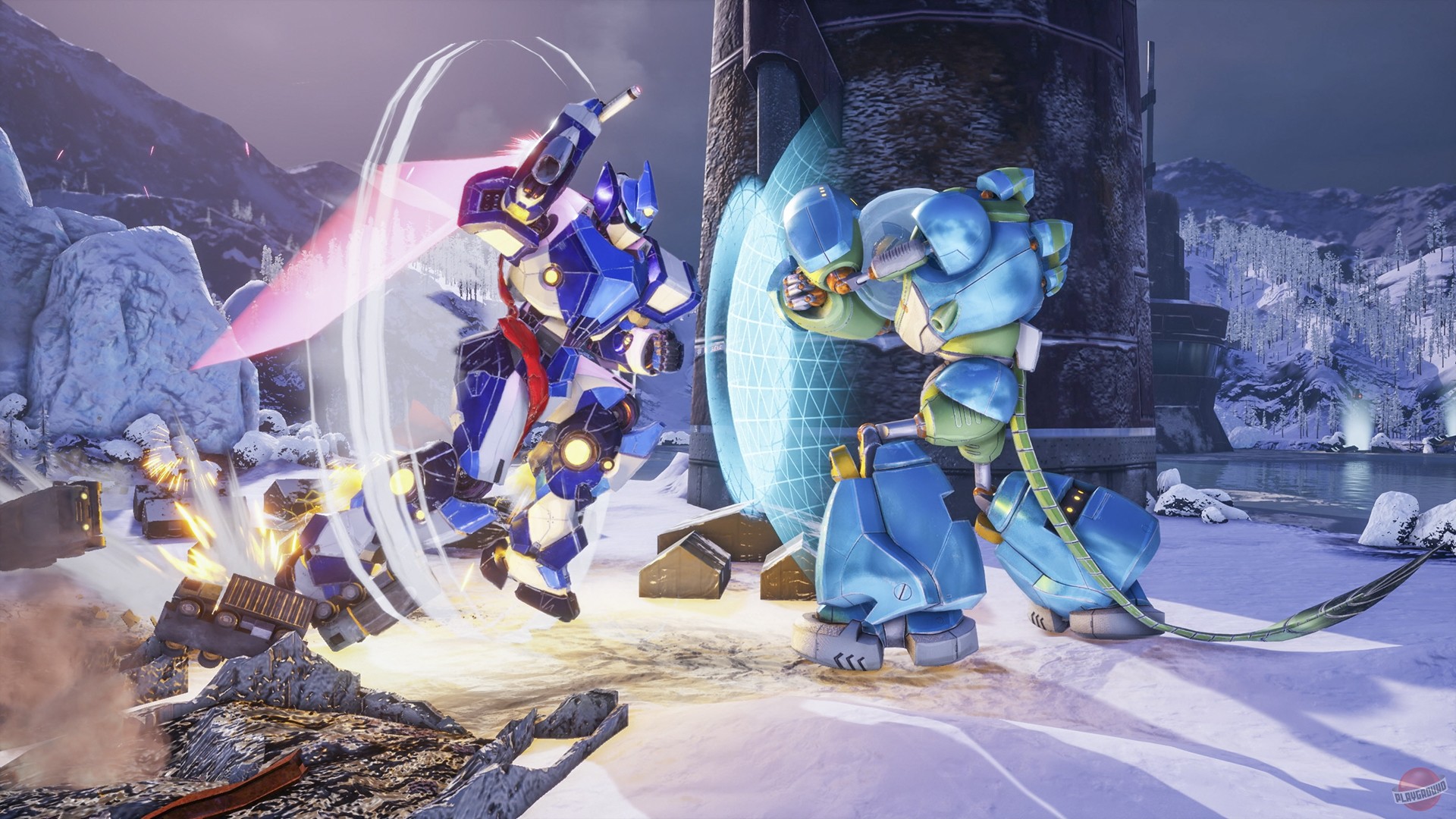 Скриншот из игры Override: Mech City Brawl - 10