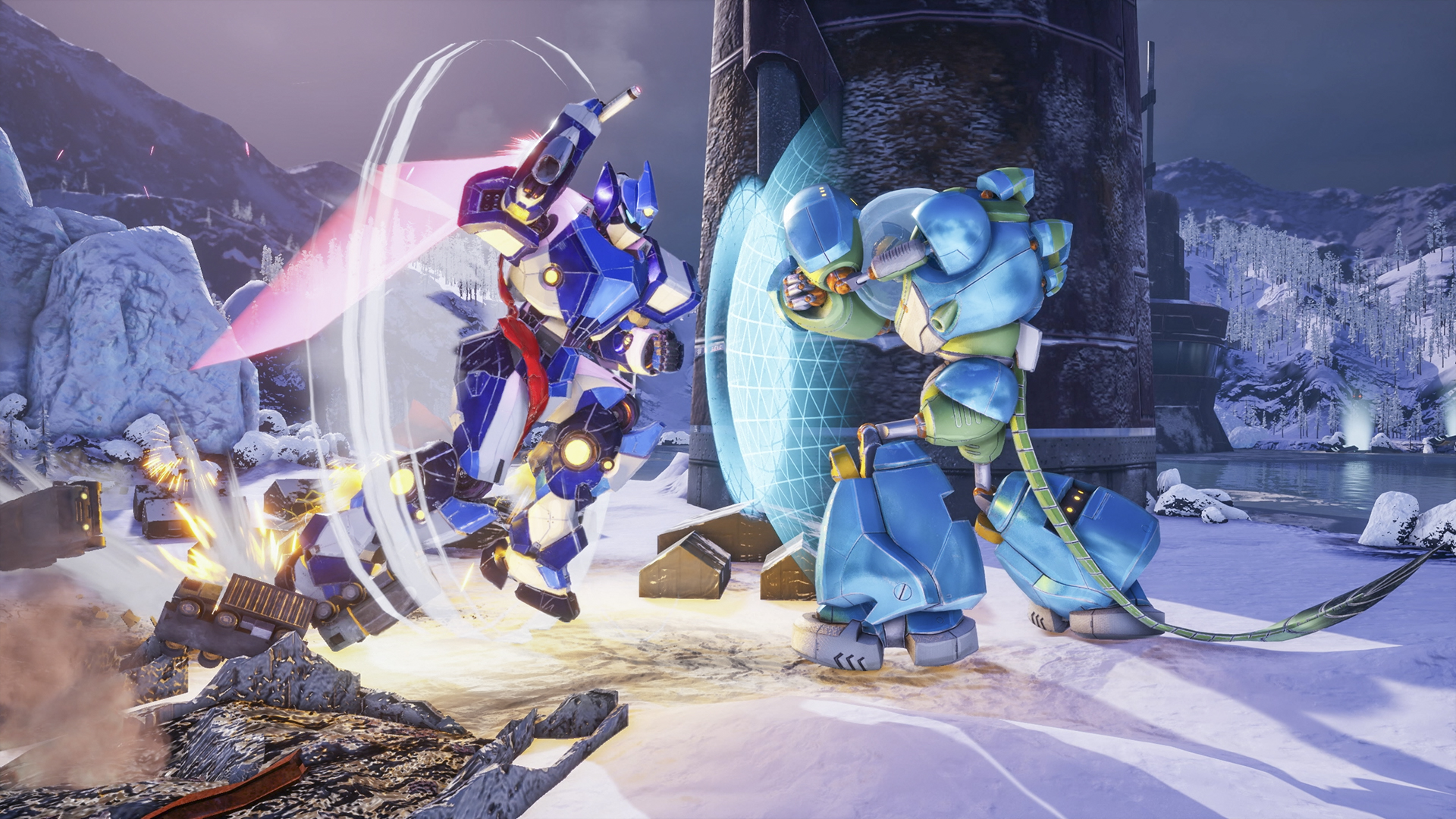 Скриншот из игры Override: Mech City Brawl - 1