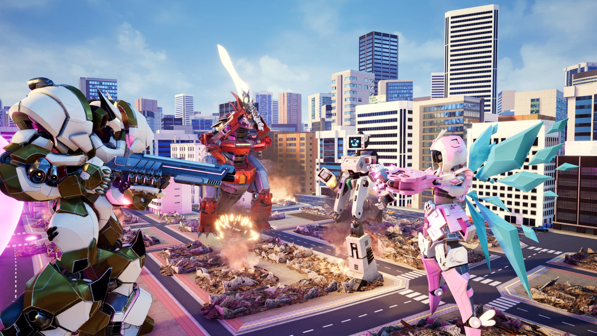 Скриншот из игры Override: Mech City Brawl - 4
