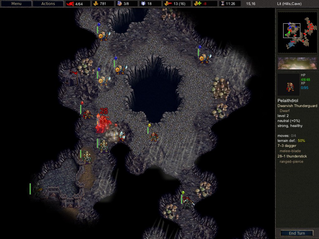 Скриншот из игры Battle for Wesnoth - 3