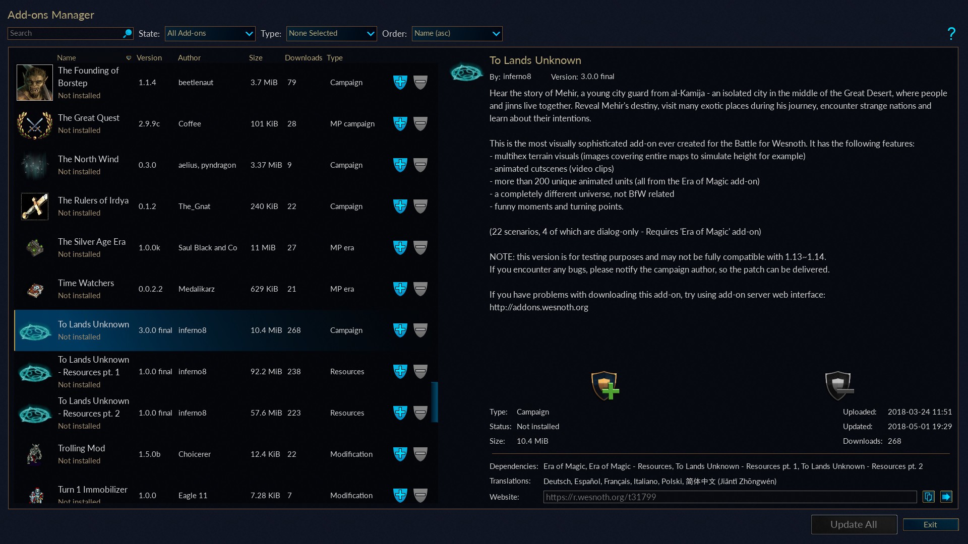 Скриншот из игры Battle for Wesnoth - 40