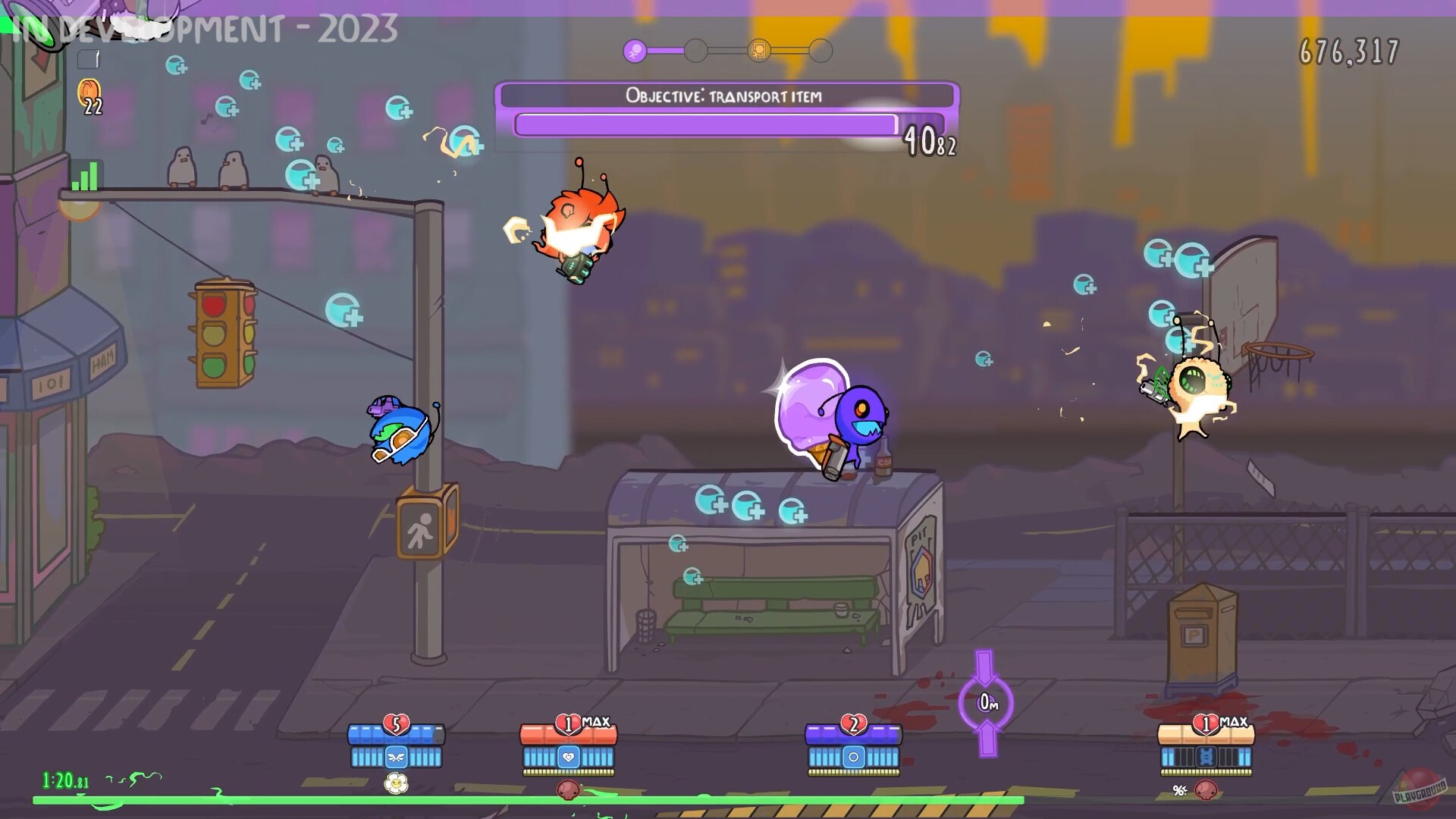 Скриншот из игры Alien Hominid Invasion - 63