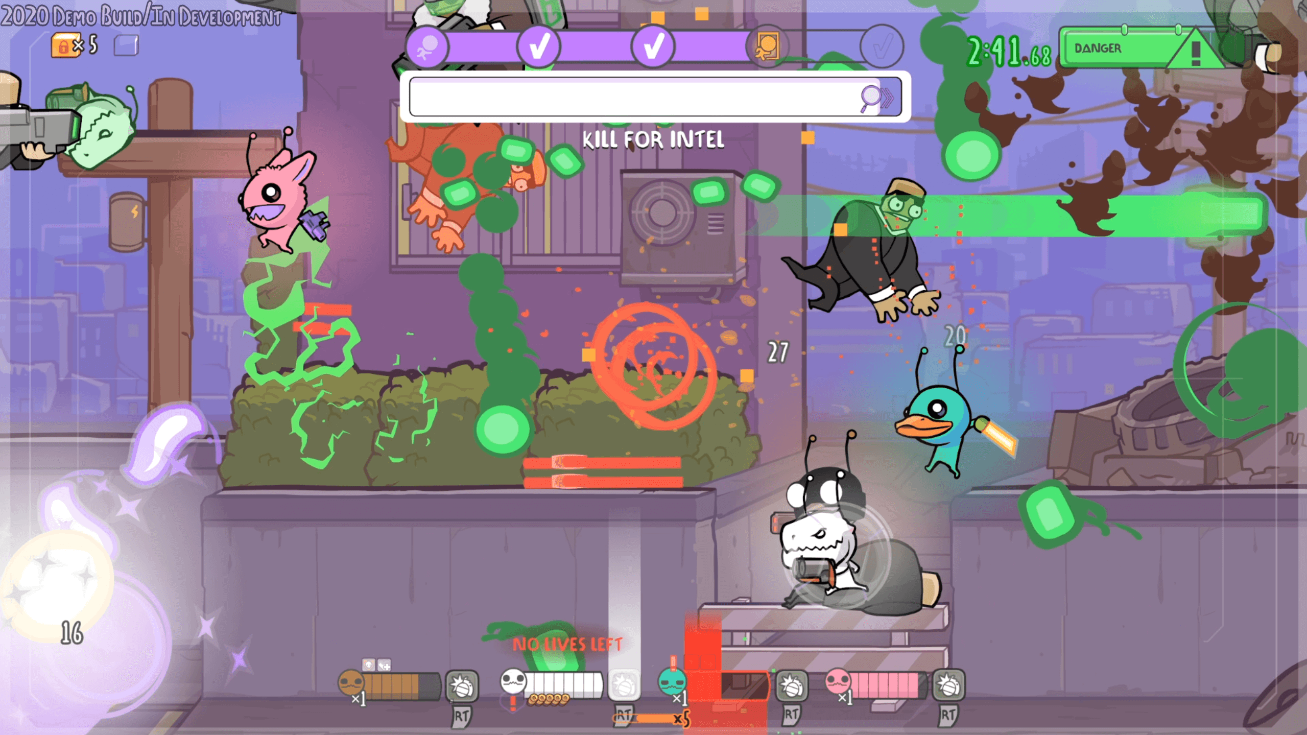 Скриншот из игры Alien Hominid Invasion - 19