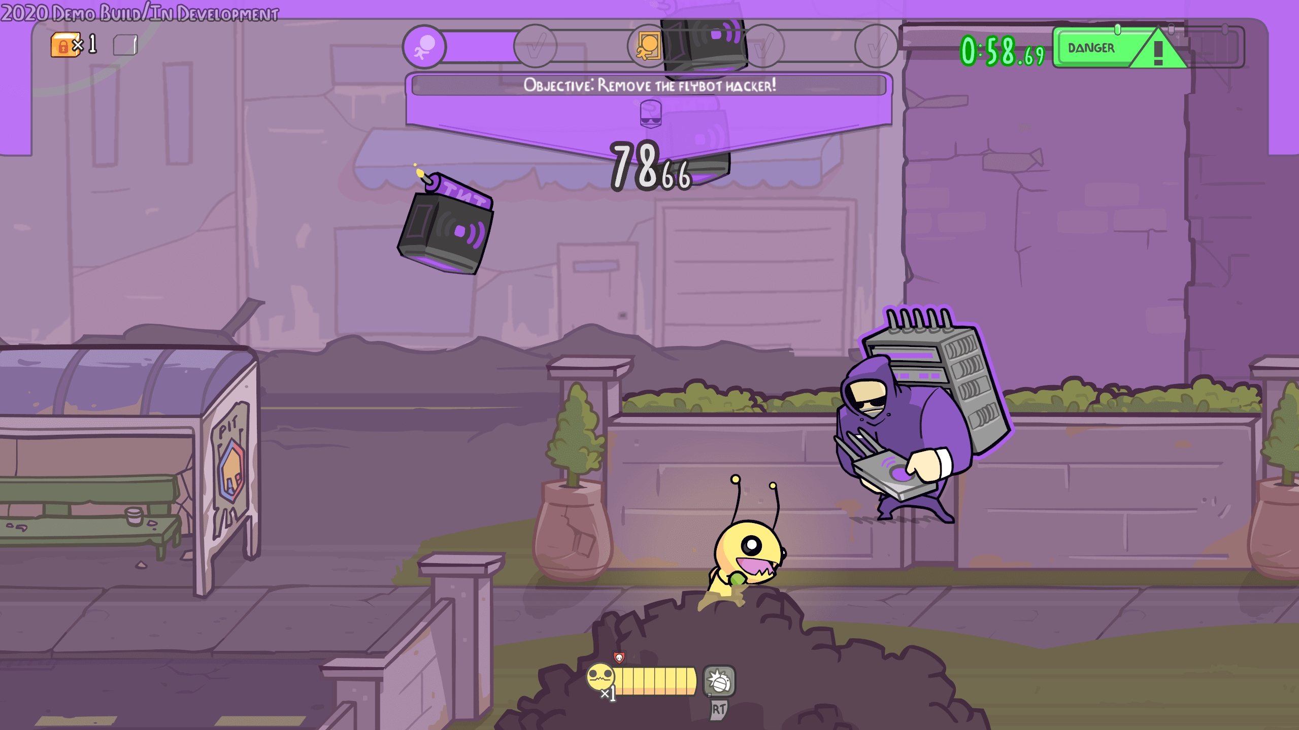 Скриншот из игры Alien Hominid Invasion - 26