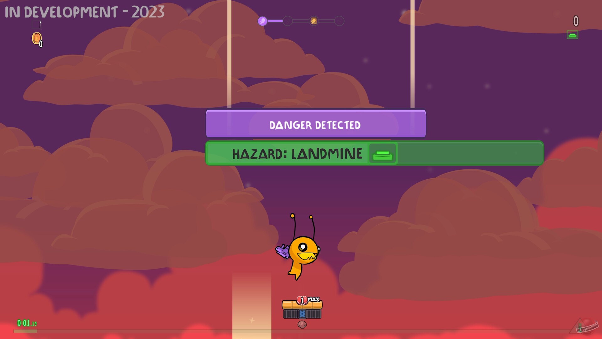 Скриншот из игры Alien Hominid Invasion - 3