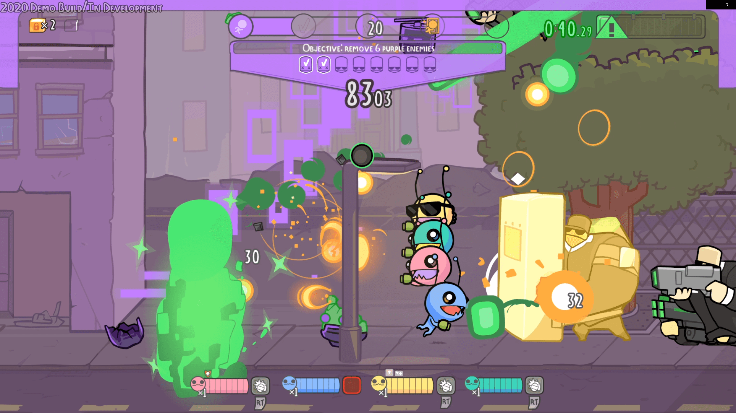 Скриншот из игры Alien Hominid Invasion - 40