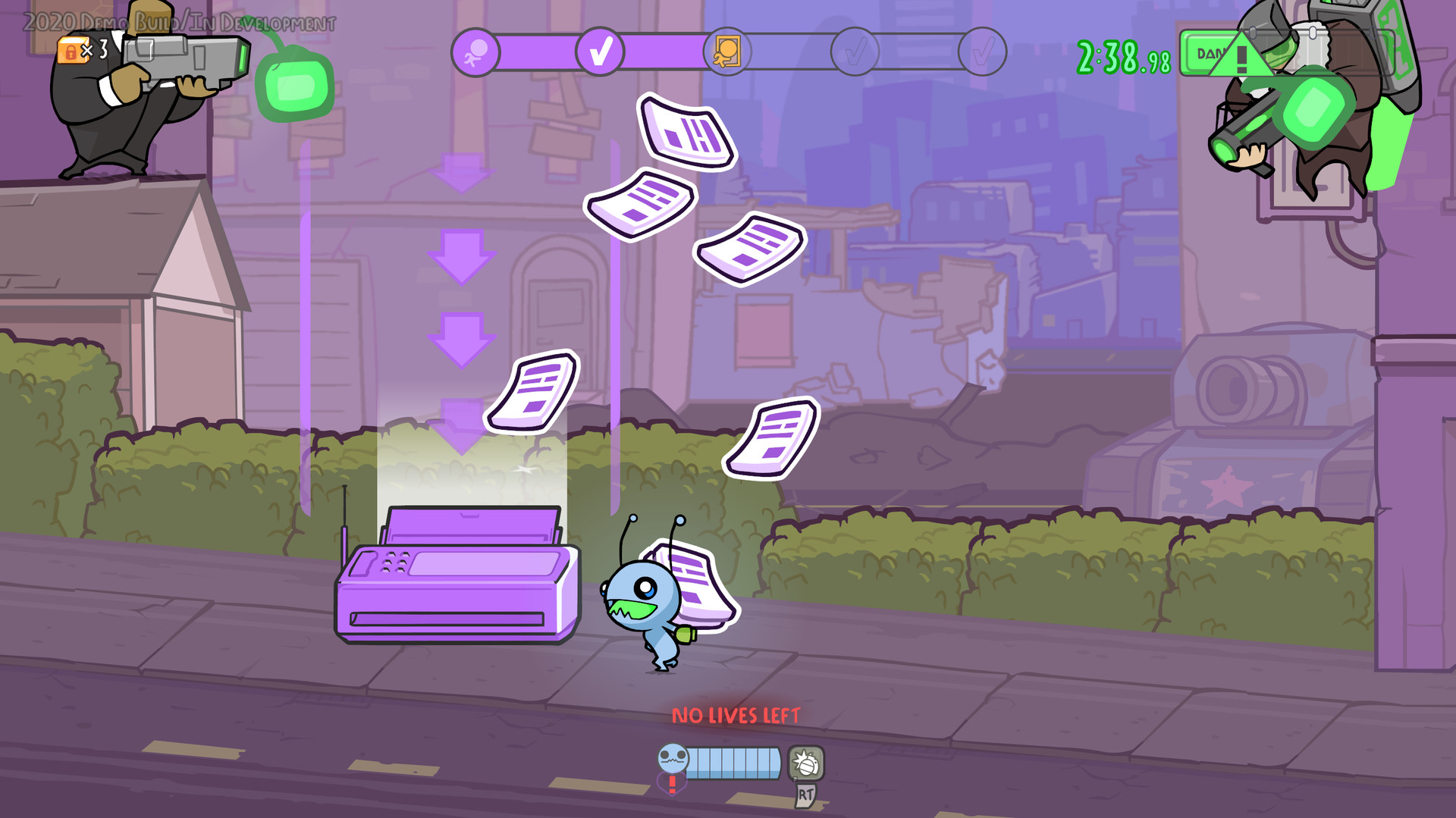 Скриншот из игры Alien Hominid Invasion - 57