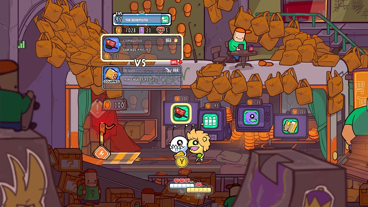 Скриншот из игры Alien Hominid Invasion - 4