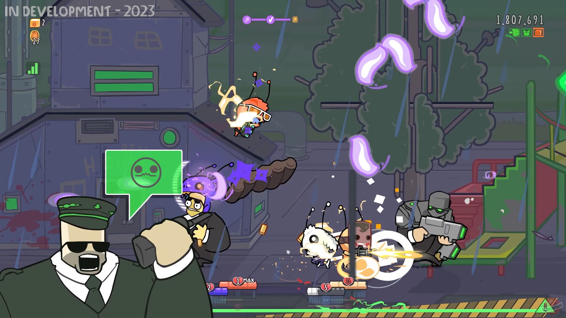 Скриншот из игры Alien Hominid Invasion - 56