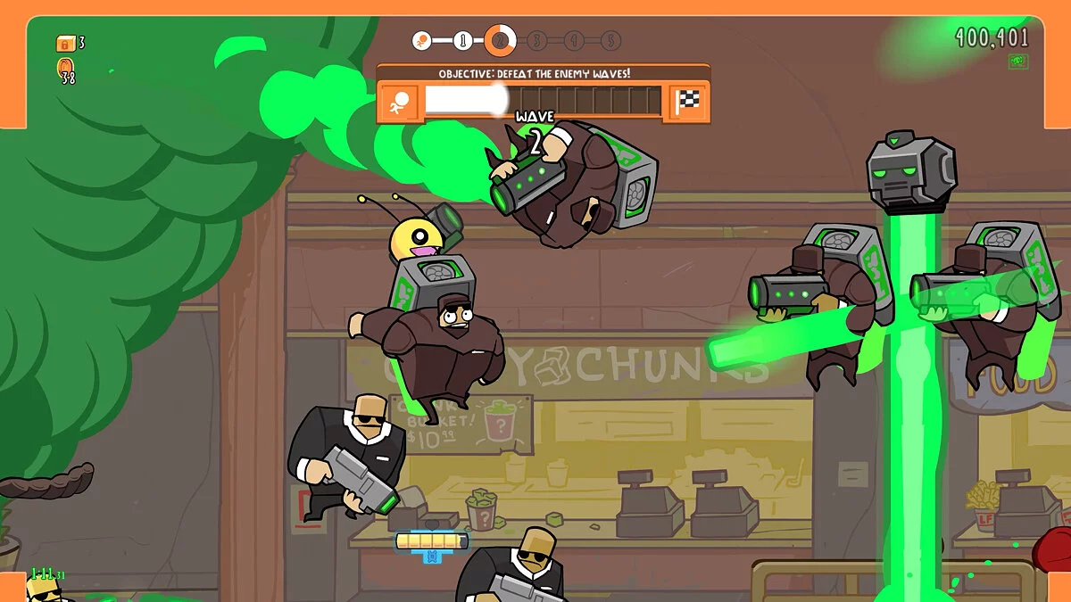 Скриншот из игры Alien Hominid Invasion - 52