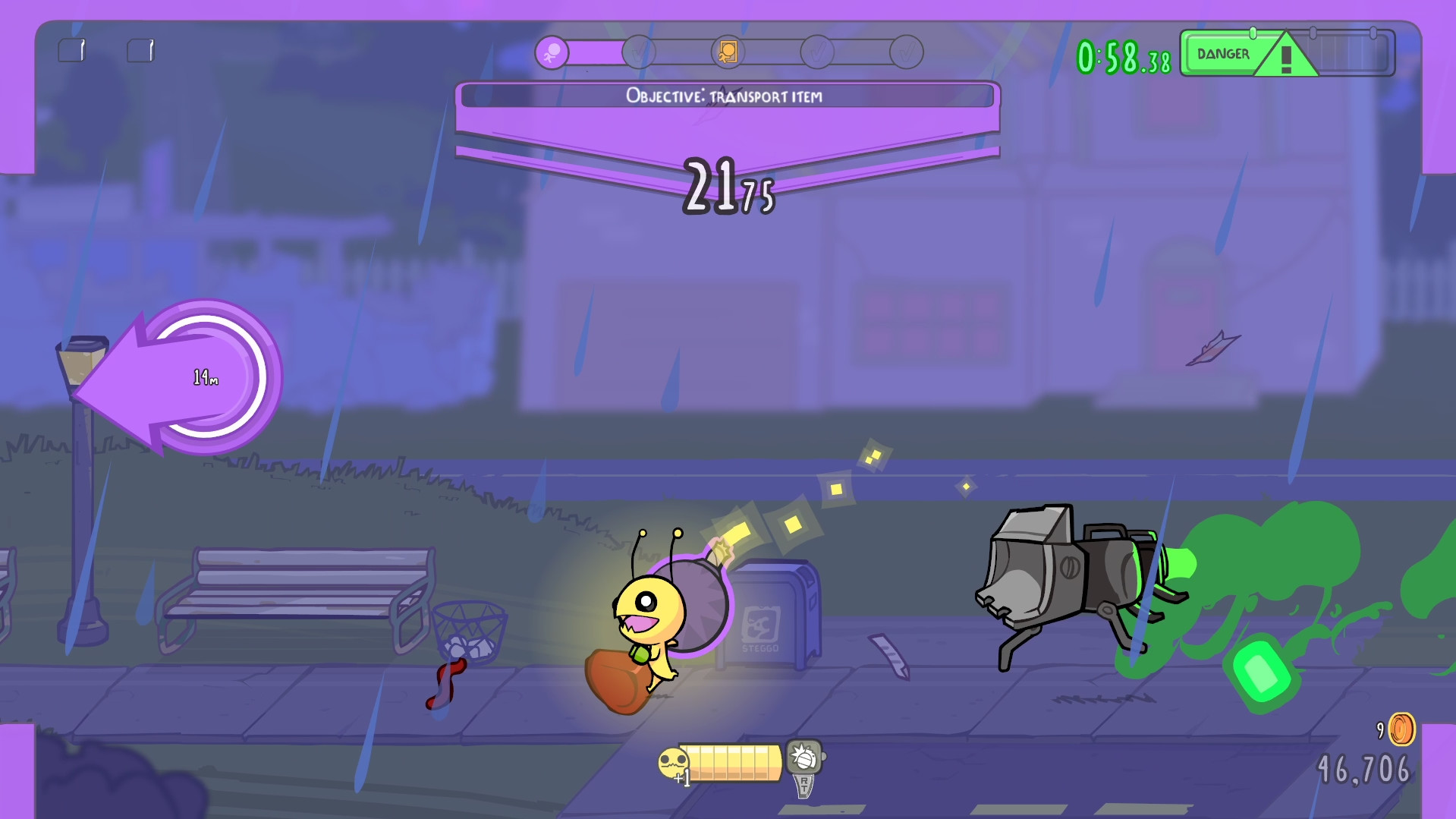 Скриншот из игры Alien Hominid Invasion - 42