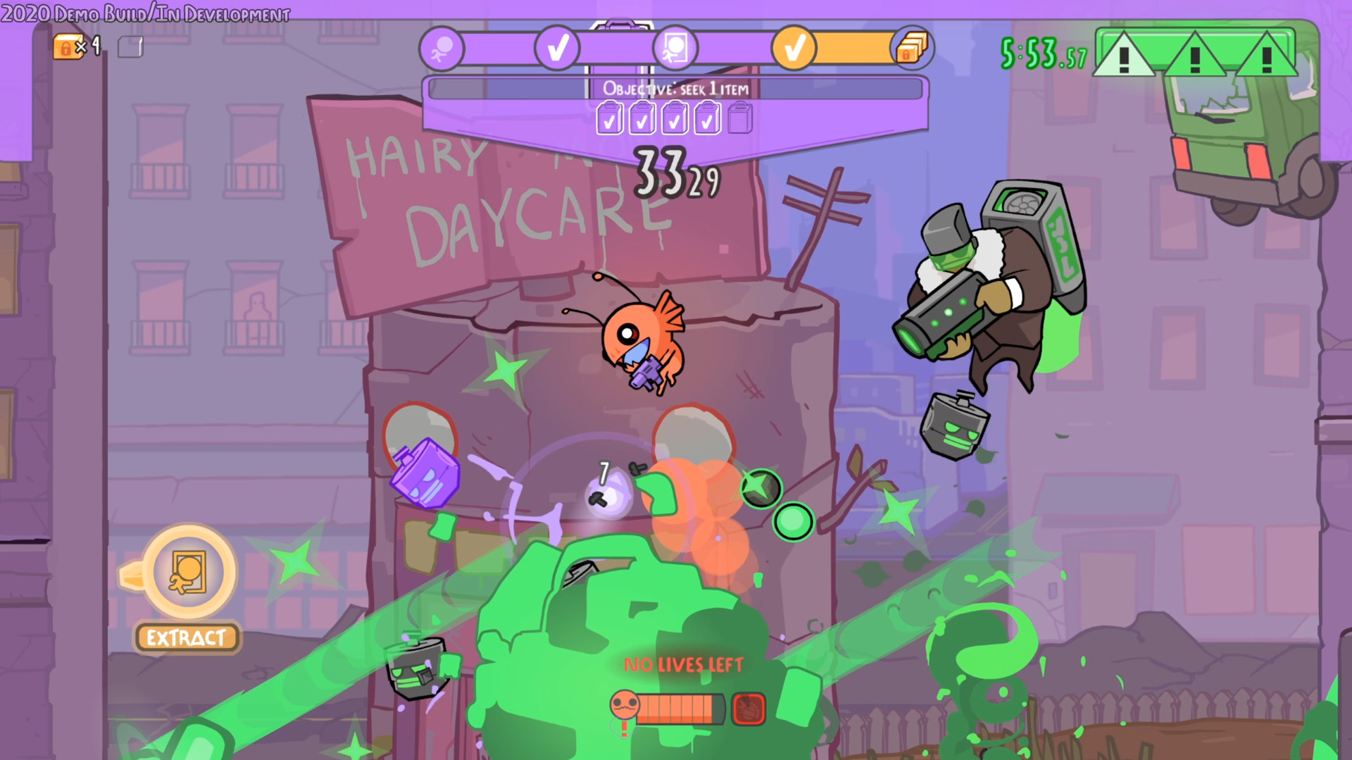 Скриншот из игры Alien Hominid Invasion - 38