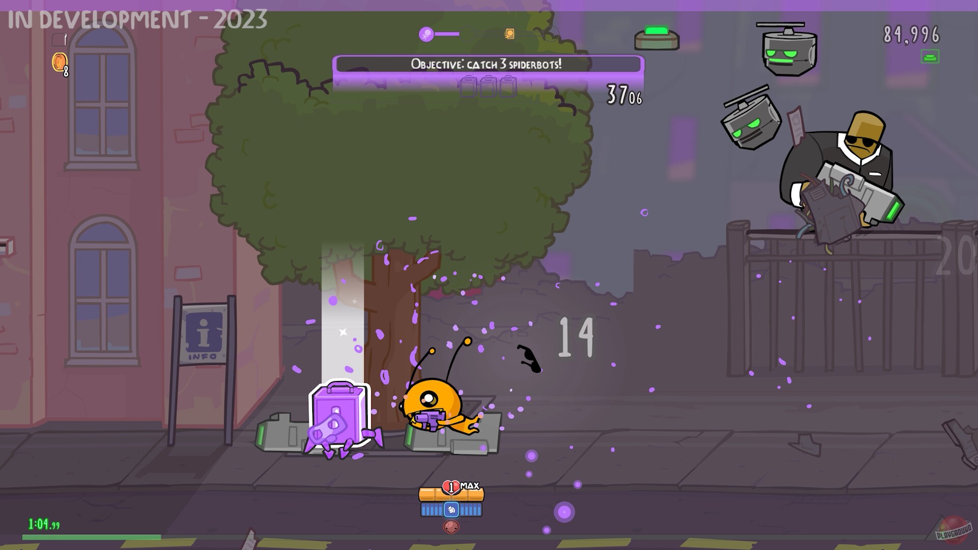 Скриншот из игры Alien Hominid Invasion - 49
