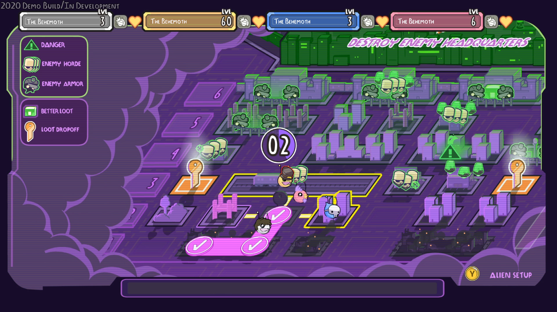 Скриншот из игры Alien Hominid Invasion - 64