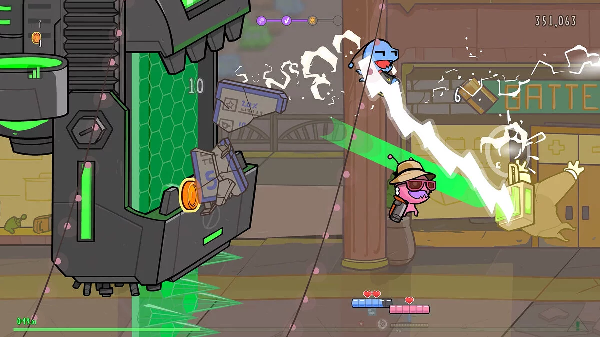 Скриншот из игры Alien Hominid Invasion - 43