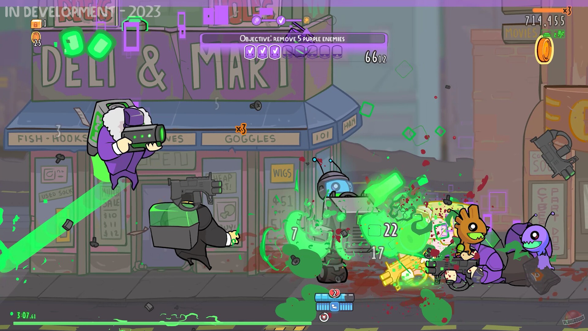 Скриншот из игры Alien Hominid Invasion - 31