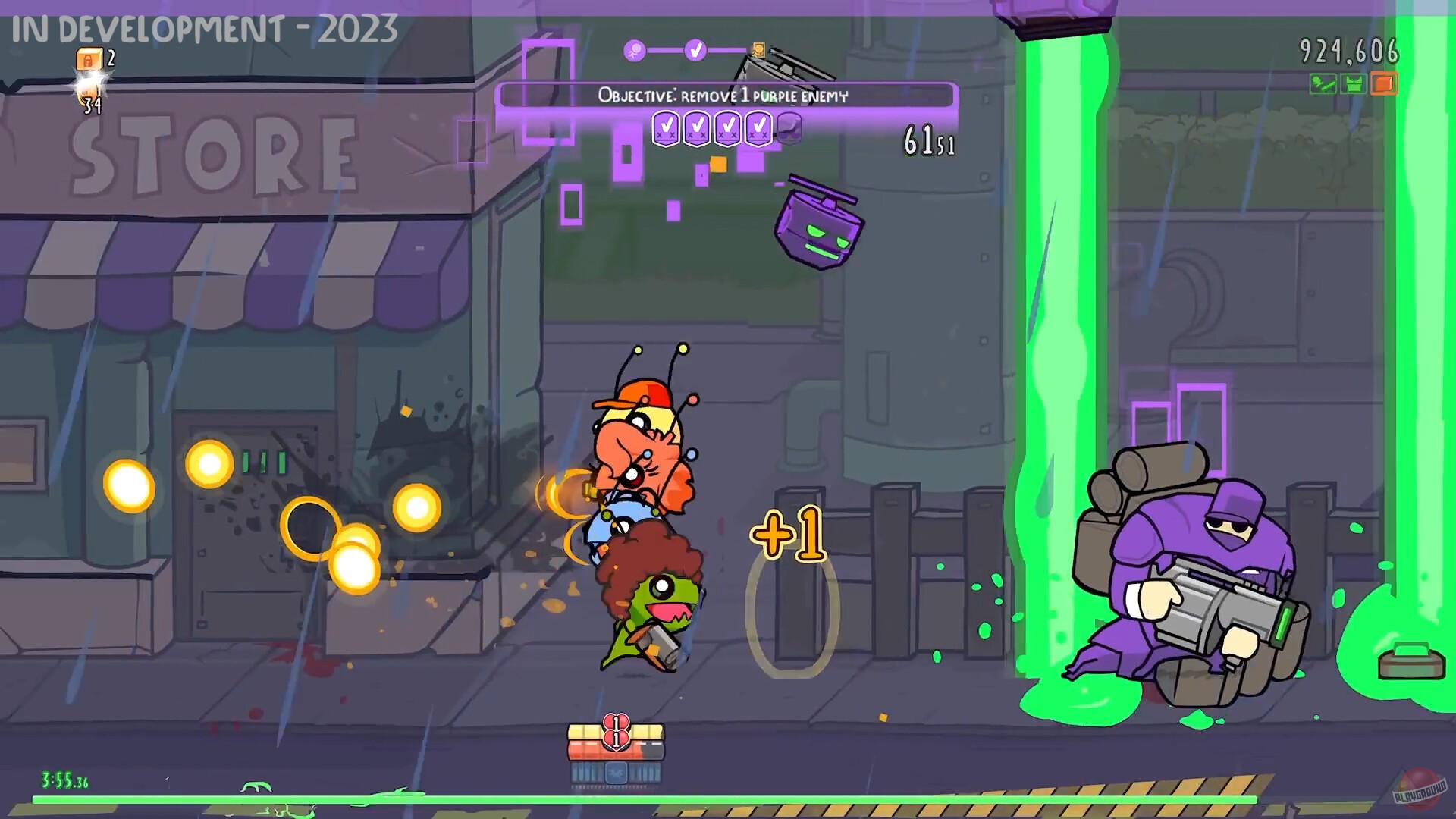 Скриншот из игры Alien Hominid Invasion - 28