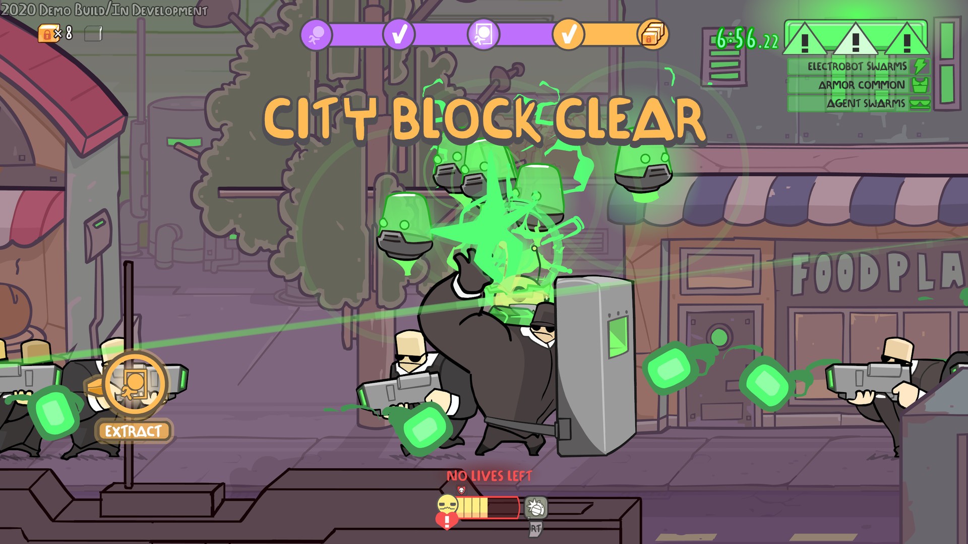 Скриншот из игры Alien Hominid Invasion - 22