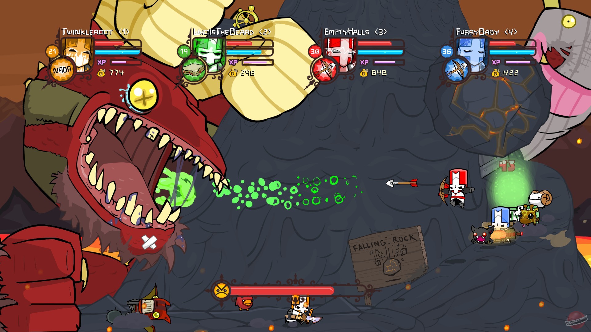 Скриншот из игры Castle Crashers - 22