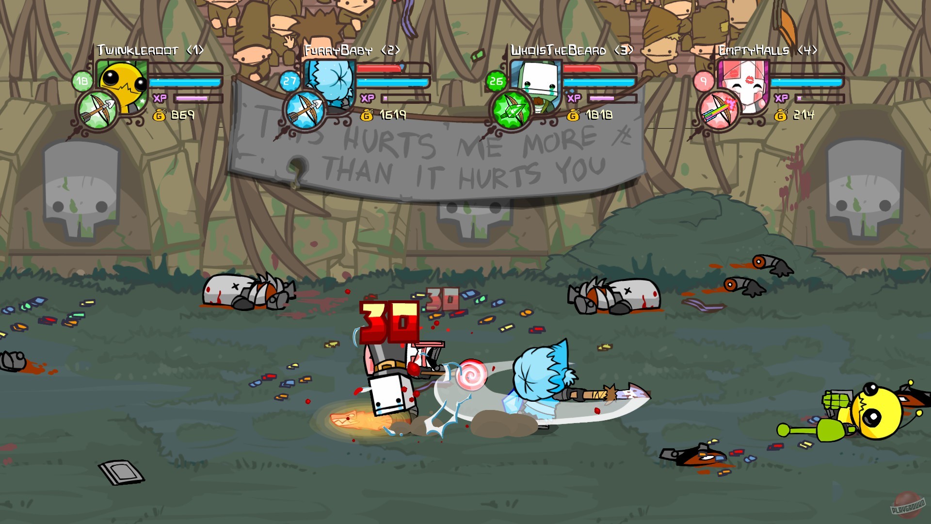Скриншот из игры Castle Crashers - 3