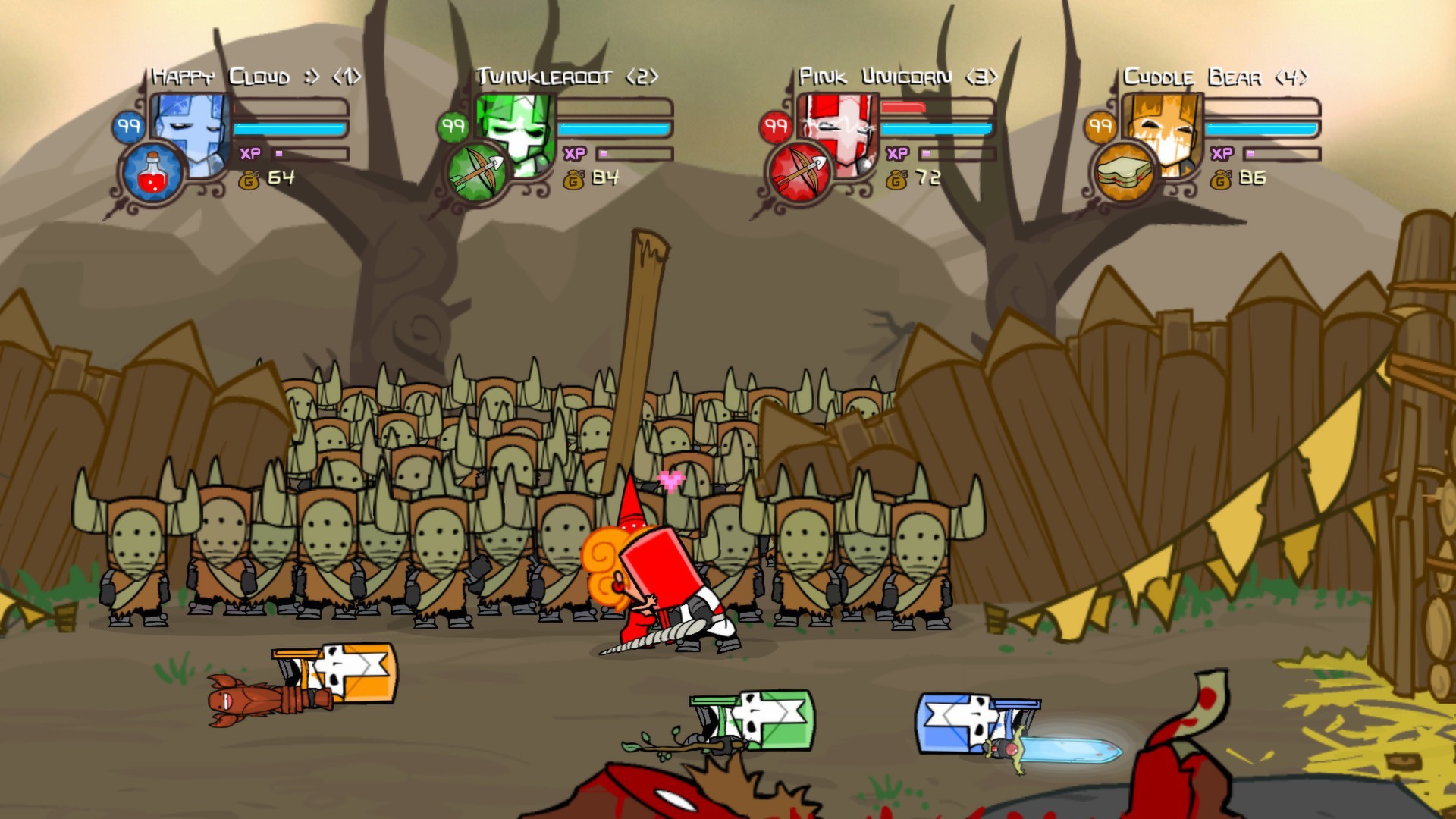 Скриншот из игры Castle Crashers - 2