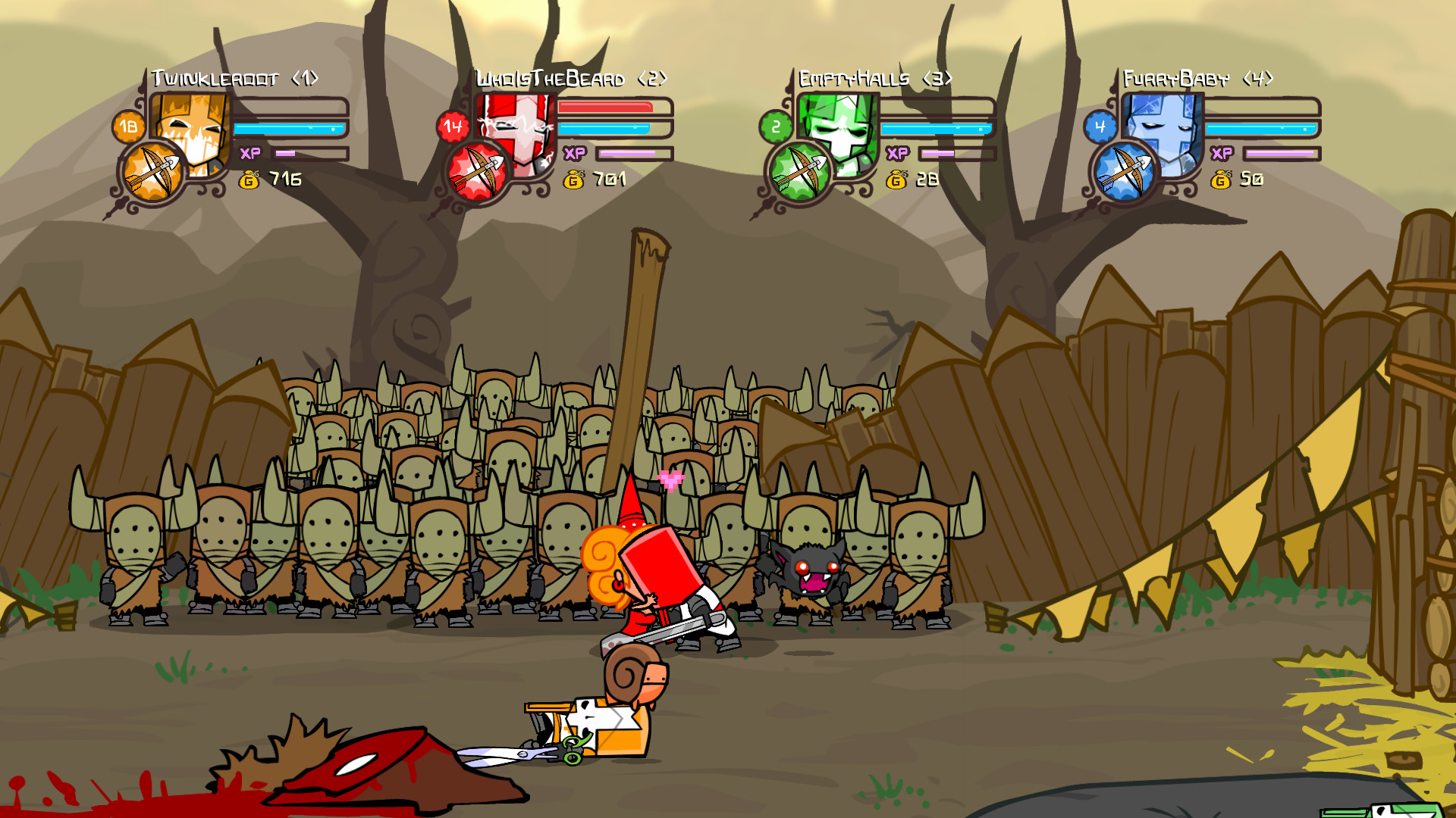 Скриншот из игры Castle Crashers - 54