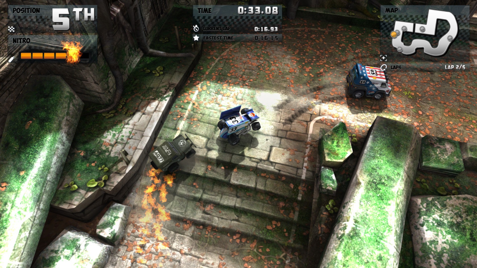 Скриншот из игры Mini Motor Racing EVO - 48