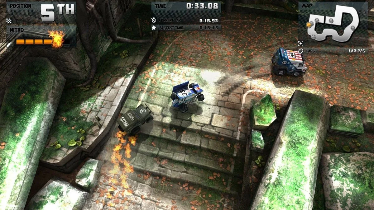 Скриншот из игры Mini Motor Racing EVO - 34