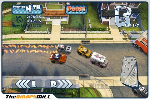 Скриншот из игры Mini Motor Racing - 3