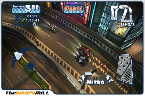 Скриншот из игры Mini Motor Racing - 2