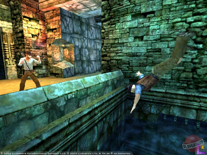 Скриншот из игры Indiana Jones and the Emperor's Tomb - 53