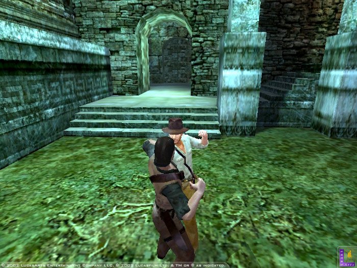Скриншот из игры Indiana Jones and the Emperor's Tomb - 20