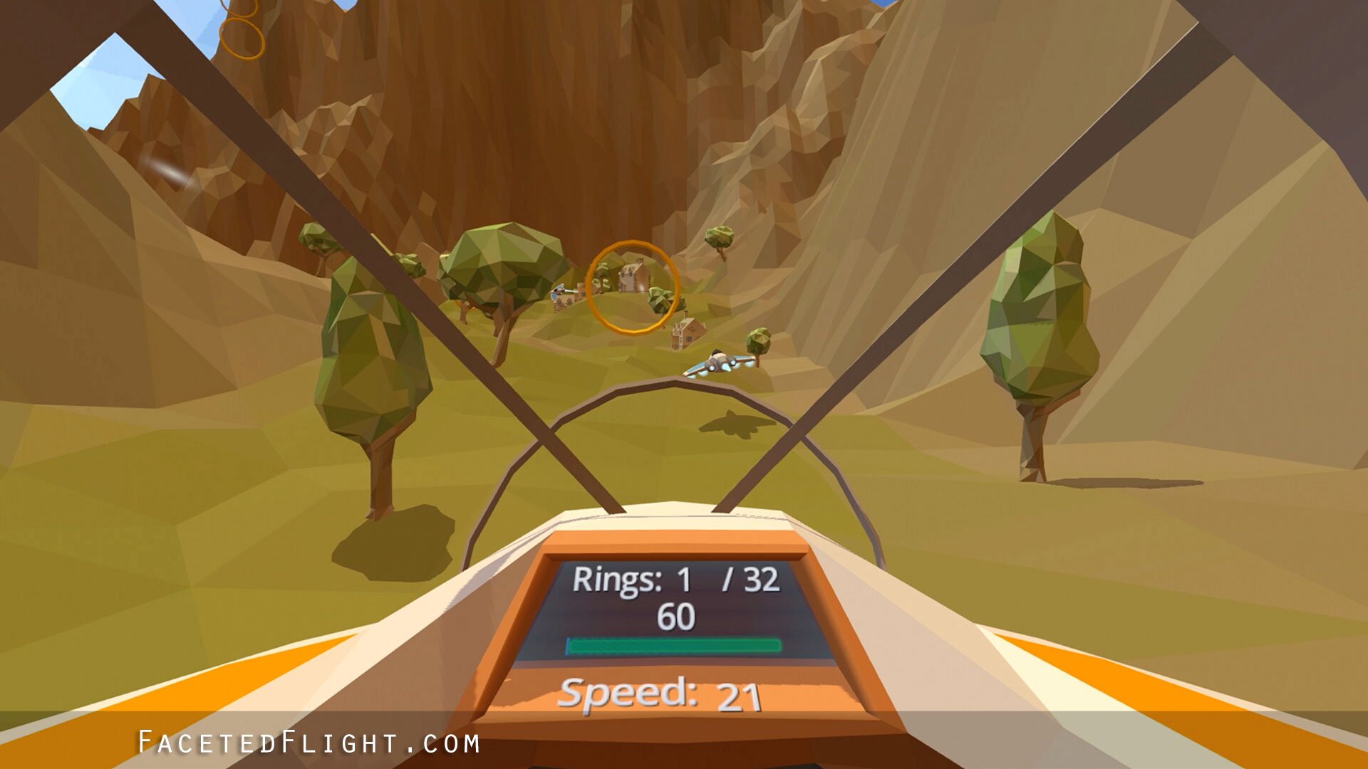 Скриншот из игры Faceted Flight - 4