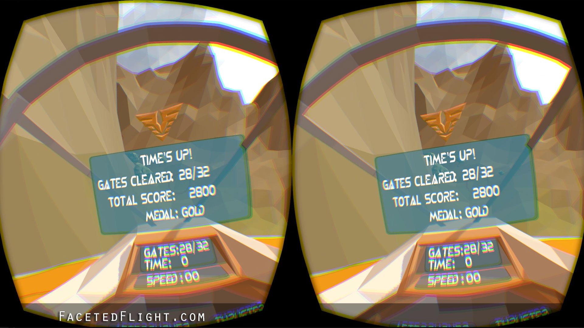 Скриншот из игры Faceted Flight - 6