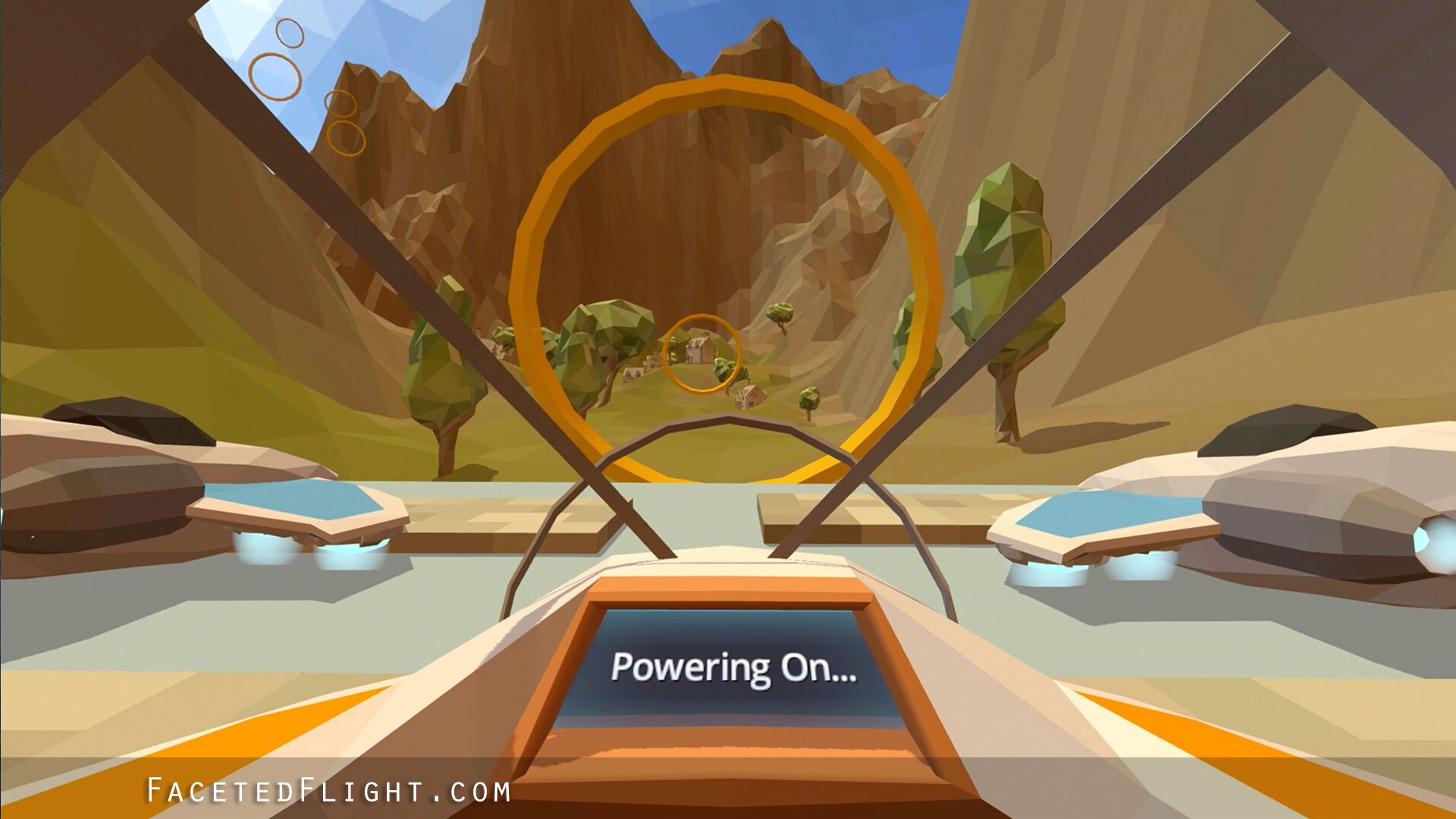 Скриншот из игры Faceted Flight - 7