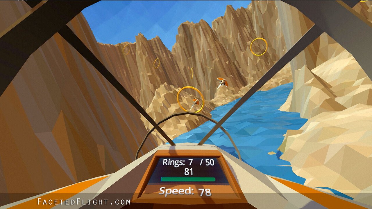 Скриншот из игры Faceted Flight - 8