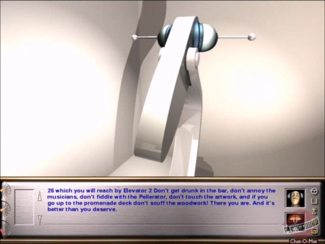 Скриншот из игры Starship Titanic - 13